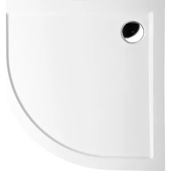 Sprchová vanička Polysan Sprchová vanička čtvrtkruhová 90x90 cm 41511