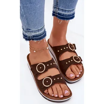 Dámské pantofle Pohodlné dámské pantofle Inblu CP000054 Barva: Béžová, Velikost: 39