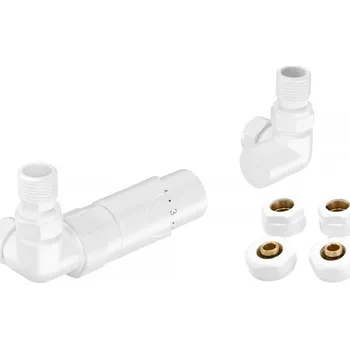 Radiátor Hopa Ventil pro ústřední vytápění Prime-Sada bílá VENTILSADAKPW