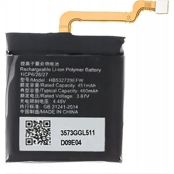 Baterie pro mobilní telefon Baterie Akumulátor pro Huawei HB532729EFW Watch GT2 Pro GT 3 GT 2E