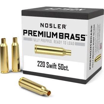 Příslušenství pro sportovní střelbu Nábojnice Nosler Premium Brass .220 Swift (50ks)