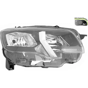 Přední světlomet Světlomet VAN WEZEL 4091962V