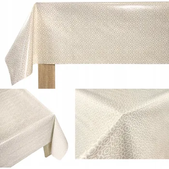 ubrus Ubrus Odolný Skvrnám Hladký Elegantní Ubrus Na Stůl Domů i Na Zahradu 140x160 cm