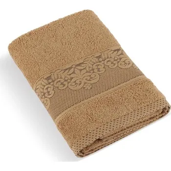 Bellatex Froté ručník a osuška kolekce Orchidea hnědá, rozměr 70x140 cm