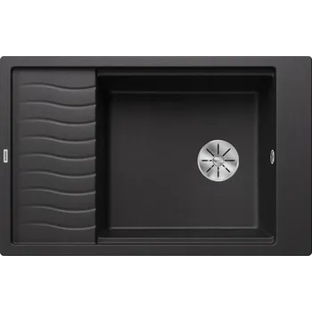 Granitový dřez Jednokomorový dřez Blanco ELON granit černý