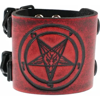 Náramek náramek Baphomet - Red - LSF04