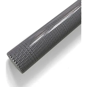 Stínítko do auta Perforovaná fólie na světla černá 50x100 cm Samolepicí PVC fólie na zadní a přední lampy Voděodolná tónovací fólie pro automobil