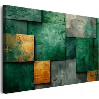 Obraz Obrazy na plátně do obýváku Geometrické vzory s 3D efektem 80x120