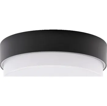 OSMONT TRI57776 TRITON 1 stropní/nástěnné průmyslové plastové svítidlo černá / bílá IP65 4000 K 18W LED DALI