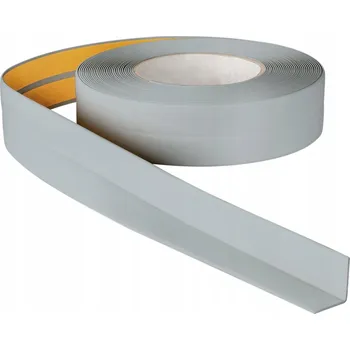 UKONČOVACÍ LIŠTA PVC 30x30 500cm ŠEDÁ Flexibilní Samolepicí