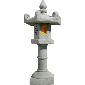 Zahradní dekorace Hexagonální venkovní LED dekorace 6 x 7,2 cm Stylová zahradní soška s teple bílým světlem Elegantní světelný doplněk pro venkovní použití