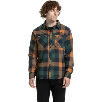 Pánská košile košile Meatfly Kurt LS - Violet/Red M