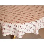 Ubrus s nešpinivou úpravou - Vafle pr. 130 cm