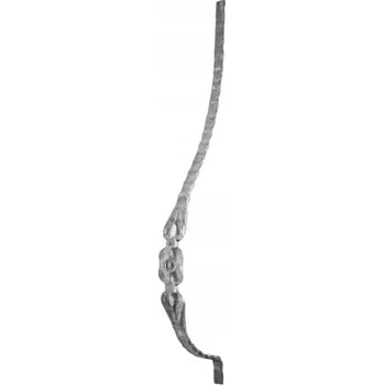 Kovaná tyčka zábradlí, balkonové kované prvky 20.149