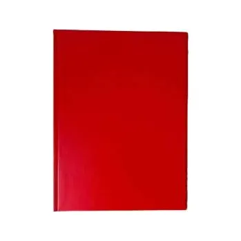Uzavíratelné desky SPORO - A4, vícenásobné kapsy, červené