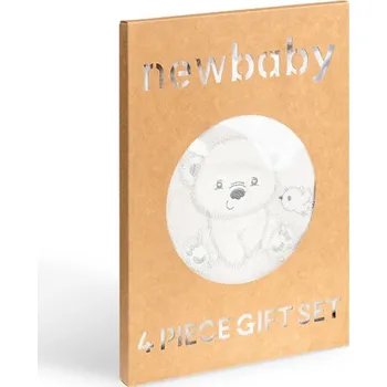 Kojenecká souprava Bellatex Kojenecká soupravička do porodnice Sweet Bear béžová, rozměr 62 (3-6m)