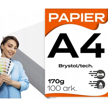 Kancelářský papír Kancelářský papír shotPRINT formát A4 170 g, 100 listů