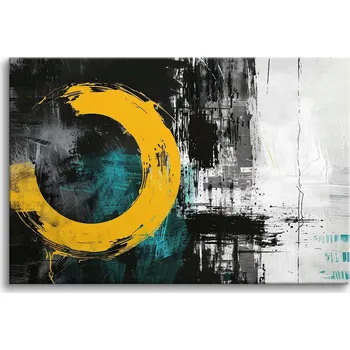 Obraz Moderní Obraz na plátně do obýváku Abstraktní Nástěnná dekorace 80x120