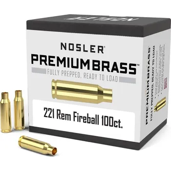 Příslušenství pro sportovní střelbu Nábojnice Nosler Premium Brass .221 Rem. Fireball (100ks)