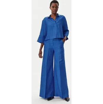 Dámská halenka KAOS Halenka RP1MR064 Modrá Regular Fit 38