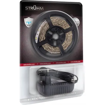 LED osvětlení STRUHM LED pásek zástrčka 230V LATE 3m IP65 neutrální bílá