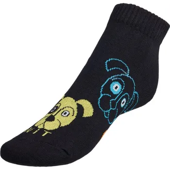 Dámské ponožky Bellatex Ponožky nízké Pes černý černá, rozměr 43-46