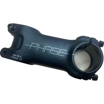 Představec na kolo Uno Představec ahead 28,6/80/31,8 3° Spec Excalibur Light černý PHASE logo