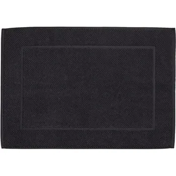 Koupelnová předložka Kela Koupelnová předložka LAVINIA 100% organická bavlna černá 50x70 cm KL-23909