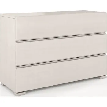 Komoda Skandica Komoda VESTRE 3 šuplíky (Barva: Bílá)