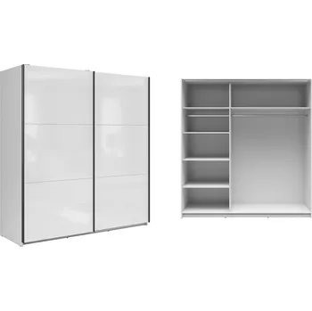 Šatní skříň Brwcz TETRIX SZF/183 bílý lesk / 9BAL /