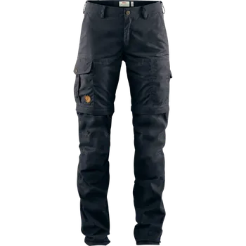 Dámské kalhoty Kalhoty Fjällräven Karla Pro Zip-off Trousers W Dark Navy - 36 + doprava zdarma