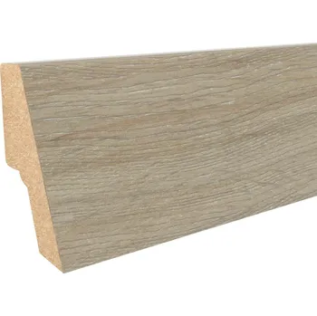 ACARA AP34 soklová lišta TYP 13, MDF, Dub khaki, 40 mm, 18 mm, 2,7 m