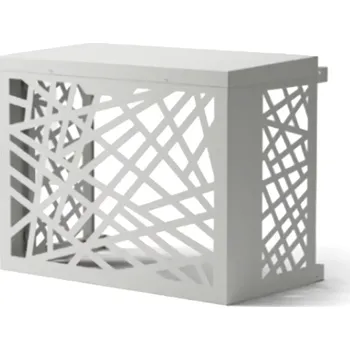 Ochranná klec Diamante 2XL bílá 1400x1600x650-850