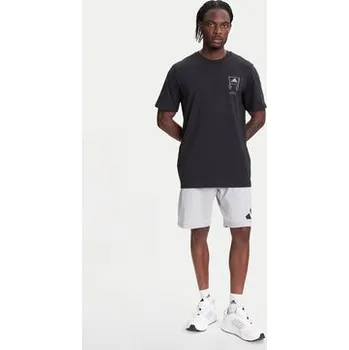 Pánské tričko adidas T-Shirt Stadium Crowd lJX7474 Černá Loose Fit S