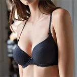 Dámská push-up podprsenka 20613 černá - Selmark 80C