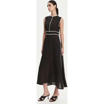 Dámské šaty ICONA Letní šaty RP5LE007 Černá Regular Fit 40