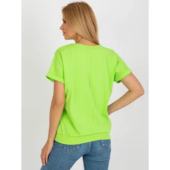 Dámská halenka Halenka RV BZ 8537.19 vápno S/M