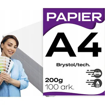 Kancelářský papír Kancelářský papír shotPRINT formát A4 200g, 100 listů