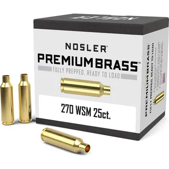 Příslušenství pro sportovní střelbu Nábojnice Nosler Premium Brass .270 WSM (25ks)