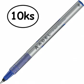 ADEL Inkoustové kuličkové pero Z-Ball sada 0,7mm (10ks) - modré