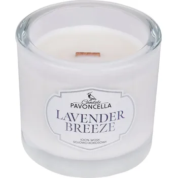 Svíčka Sójová vonná svíčka LAVENDER BREEZE Pavoncella 1 ks