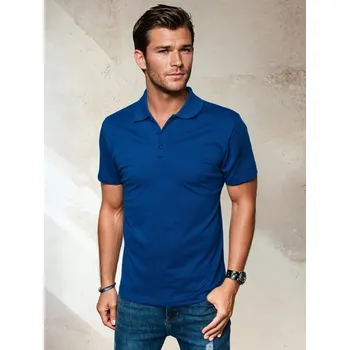 Pánská košile Tmavě modrá pánská polokošile PX0551 Velikost: M