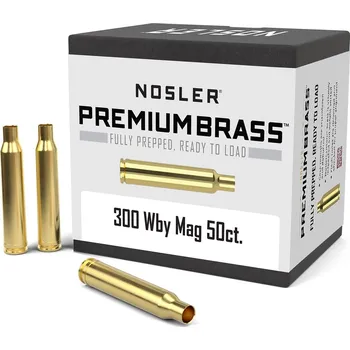Příslušenství pro sportovní střelbu Nábojnice Nosler Premium Brass .300 Wby Mag. (50ks)