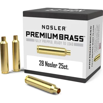 Příslušenství pro sportovní střelbu Nábojnice Nosler Premium Brass .28 Nosler (25ks)