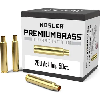 Příslušenství pro sportovní střelbu Nábojnice Nosler Premium Brass .280 Ackley Imp. (50ks)