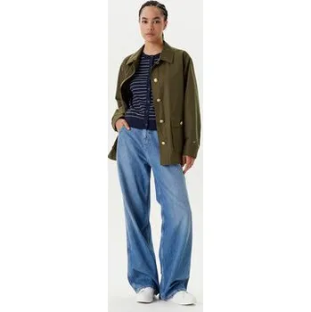 Tommy Hilfiger Bunda pro přechodné období WW0WW45620 Zelená Regular Fit XXL