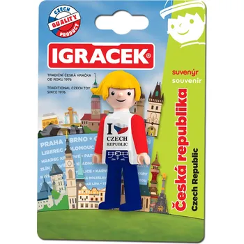 Igráček Suvenýr I Love CZ - figurka
