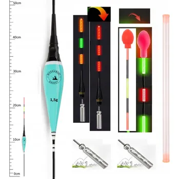 Signalizace záběru Splávek, zápalka, říční, svítící Rybářský Gadget CZ1,5 Match 1 ks