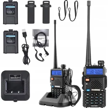 Vysílačka 2 KS Baofeng UV-5R OEM HTQ VYSÍLAČKA RADIOSTANICE VYSÍLAČKA SKENER
