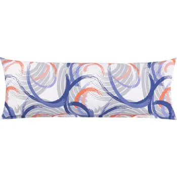 Povlak na polštářek Bellatex POVLAK na relaxační polštář KREP Modrá,Růžová,Šedá, rozměr 50x145 cm